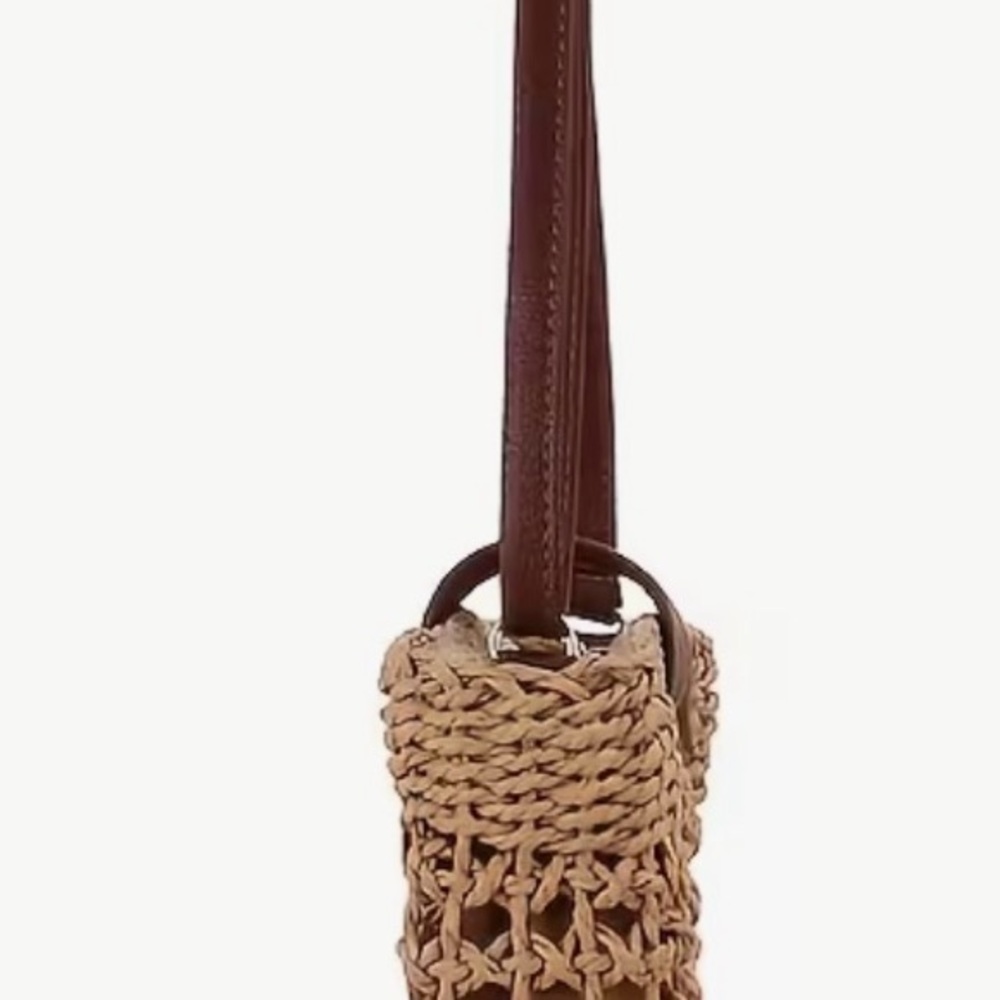 Straw shoulder purse - Picture 8 of 8